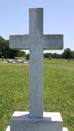 Capt. Grover Murray gravestone