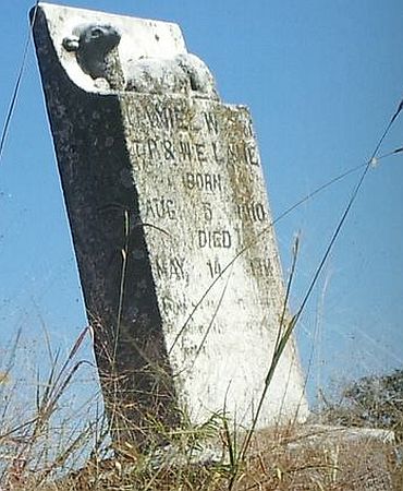 Daniel W Lame gravestone