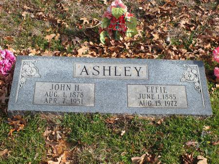 John H. & Effie Ashley