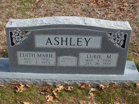 Edith Marie & Lubie M Ashley