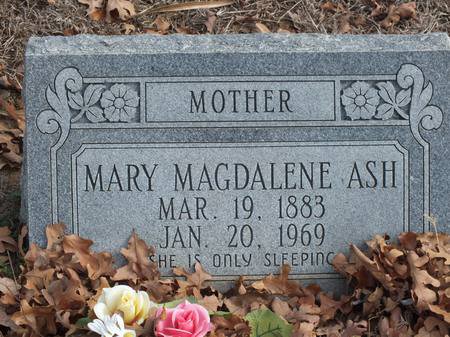 Mary Magdalene Ash