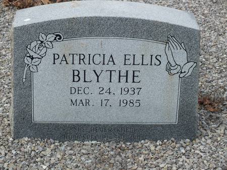 Patricia Ellis Blythe