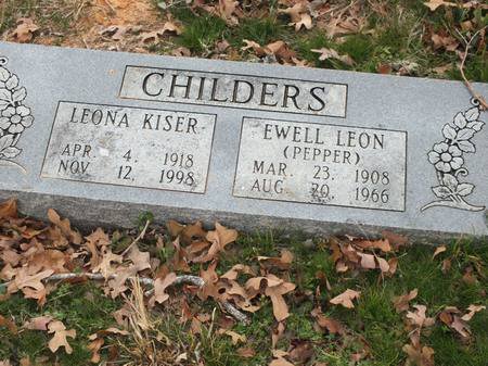 Leona Kiser & Ewell Leon Childers