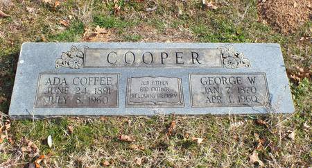 Ada Coffee and George W. Cooper