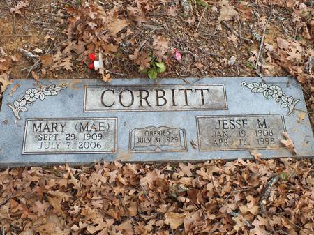 Mary Mae and Jesse M. Corbitt