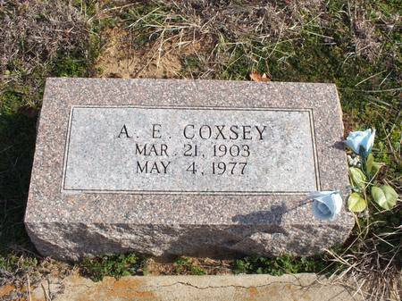 A. E. Coxsey