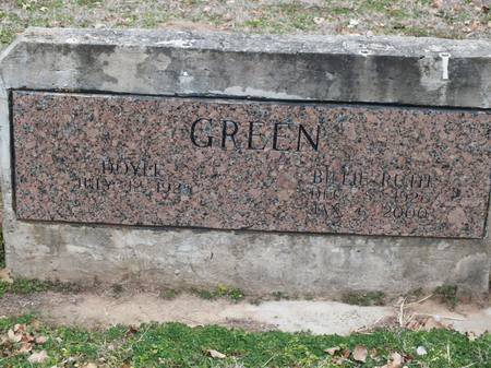 Doyle and Billie Ruth Green