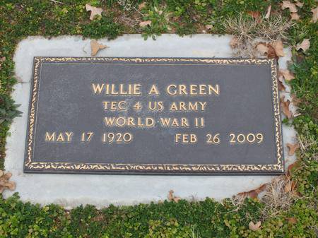 Willie A. and Ruby Lee Green