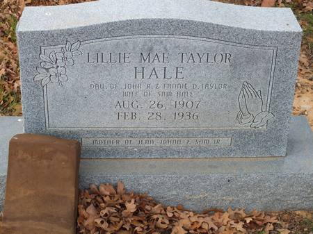 Lillie Mae Taylor Hale