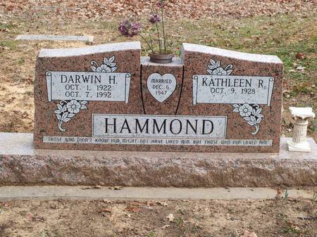 Darwin H. and Kathleen R. Hammond