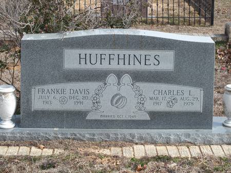 Charles L. and Frankie Davis Huffhines