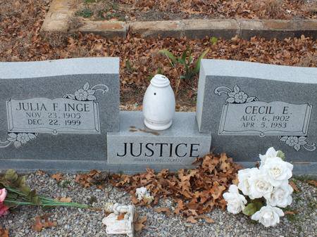Cecil E. and Julia F. Inge Justice