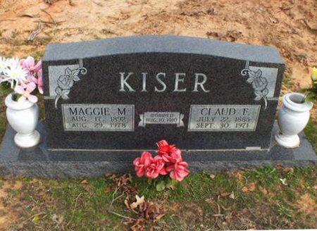 Claud F. and Maggie M. Kiser