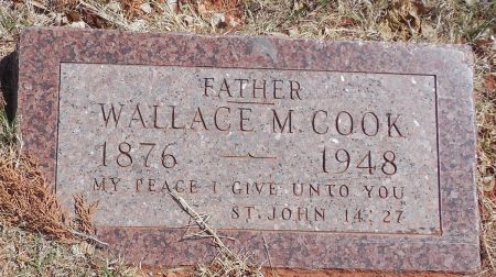 Marion Wallace Cook gravestone