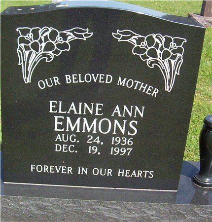 headstone photo