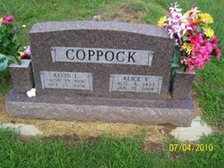 Alvin L Alice V Rowe Coppock