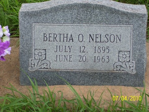 Bertha O Nelson