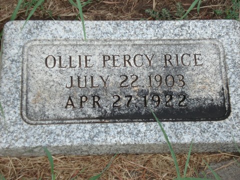 Ollie Percy Rice