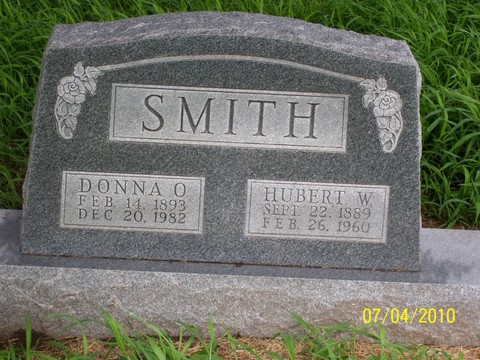 Hubert W Donna O Smith