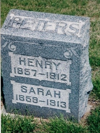 Henry Sarah  Toews Peters