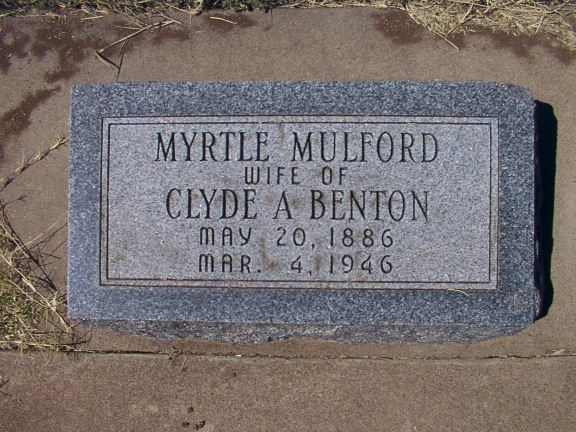 Myrtle Mulford Benton