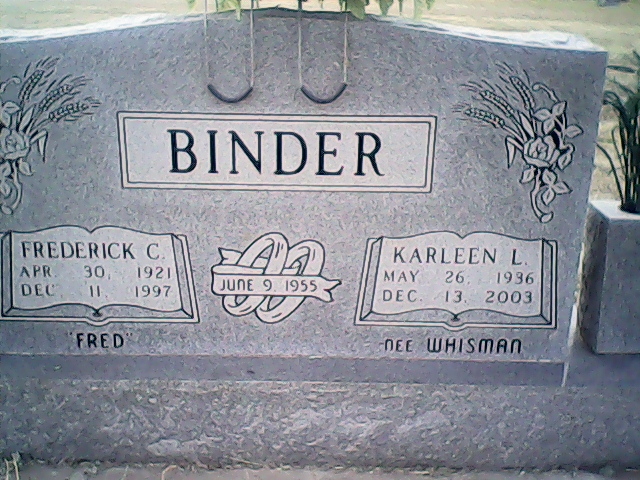 Frederick C & Karleen L Binder