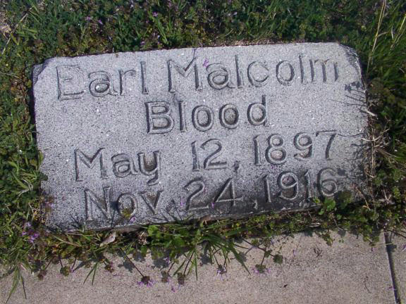 Earl Malcolm Blood