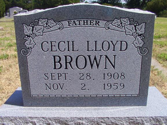Cecil Lloyd Brown
