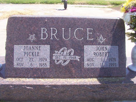 John Robert Joanne Pickle Bruce