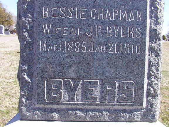 Bessie Chapman Byers