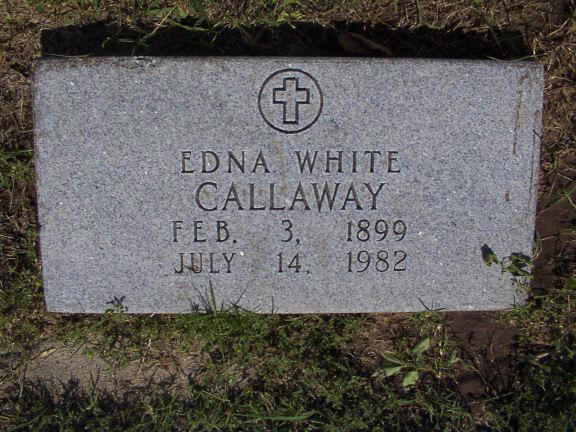 Edna Lee White Calloway