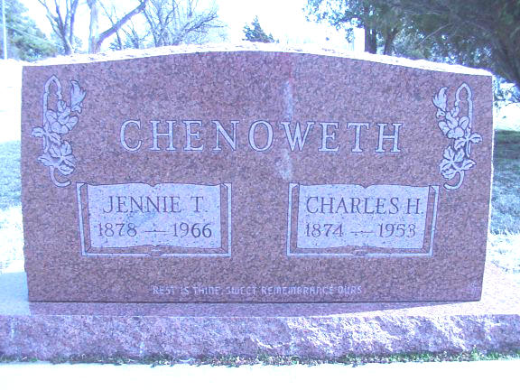 Charles Henry Jennie Trisler Chenoweth