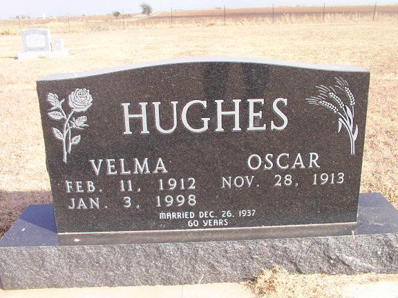 Oscar Velma Holloway Hughes