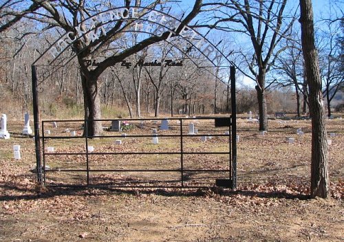 rock fence cemetery