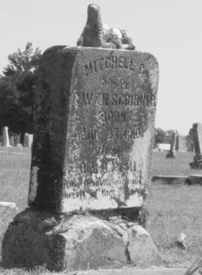 Mitchell C Scribner gravestone