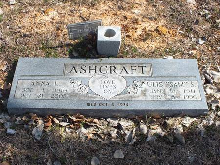 Anna L. & Ulis S. Ashcraft