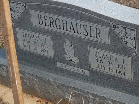 Thomas J. & Jaunita F. Berghauser