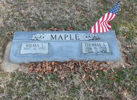 Thomas Leroy and Wilma L. Maple