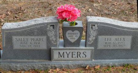 Lee Alex & Sally Pearl Myers