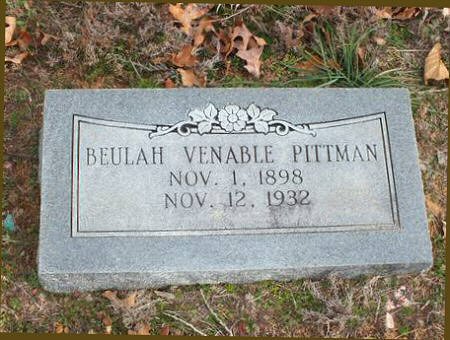 Beulah Venable Pittman