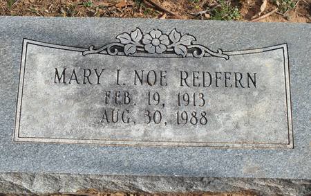Mary I. Noe Redfern