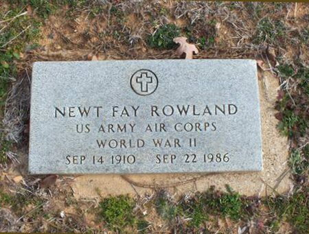 Newt Fay Rowland