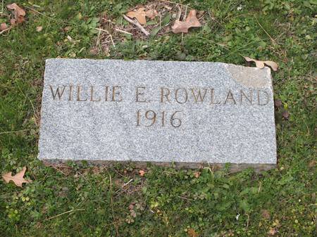 Willie E. Rowland