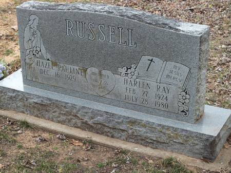 Harlen Ray and Hazel Pauline Russell
