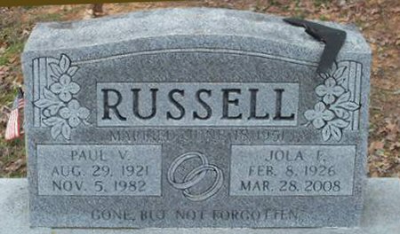 Jola F. and Paul V. Russell