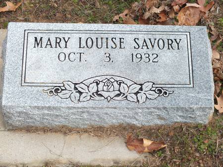 Mary Louise Savory