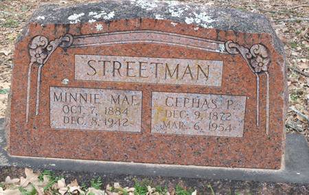 Minnie Mae and Cephas P. Streetman