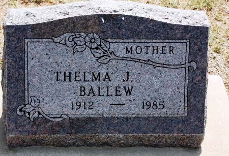 Thelma June (Beckley) Ballew's gravestone