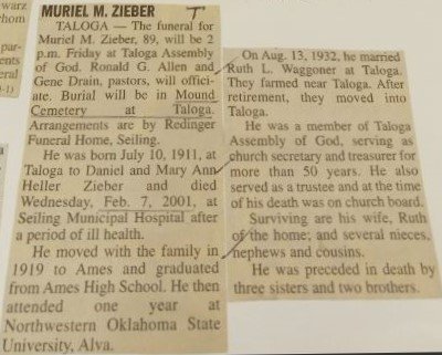 newspaper obit