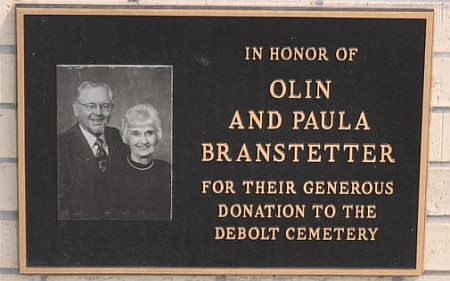 branstetter memorial plaque